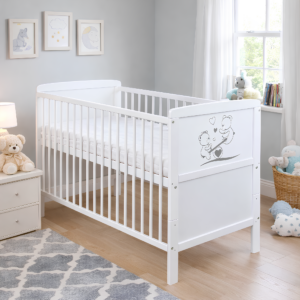 Babybett Luna weiß 70x140 cm