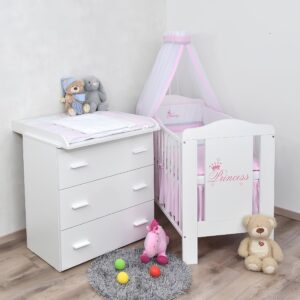 Babyzimmer Princess 60x120 Komplettset