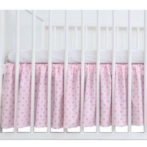 Falbel Rüsche 140x70 120x60 - Princess Stars, 120x60 cm