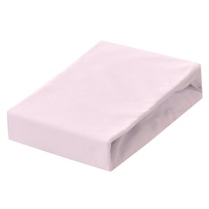 Spannbettlaken hellrosa 60x120