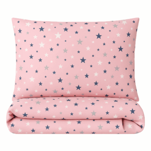 Bettwäsche 2-tlg Sternzauber rosa