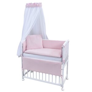 Beistellbett Set Rosa Soft Touch Interlock