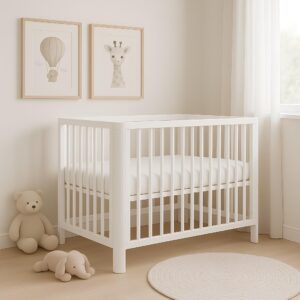 Babybett Lio weiss 60x120 cm