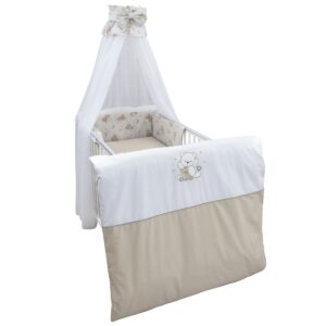 Bettset Bärchen beige