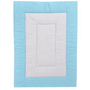 Baby Krabbeldecke 100x135 cm Türkis Gepunktet