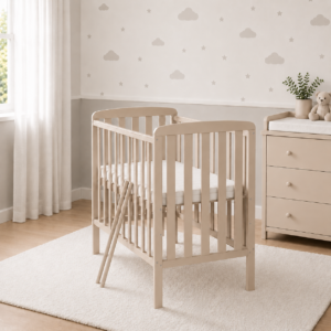Babybett Beistellbett Kaschmir-Beige 100x50 cm