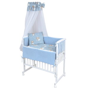 Beistellbett Set Komplett Sternenbär blau