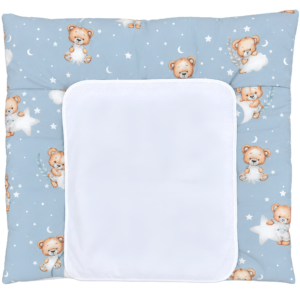 Wickelauflage 70x75 cm Sternenbär blau