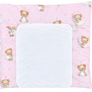 Wickelauflage 70x75 cm Sternenbär rosa