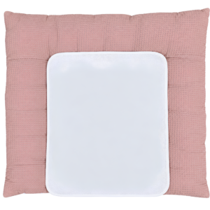 Wickelauflage 70x75 cm Waffelpique altrosa