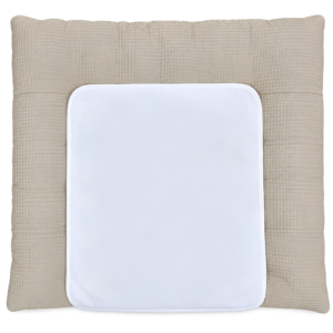 Wickelauflage 70x75 cm Waffelpique beige