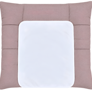 Wickelauflage 70x75 cm Waffelpique mauve