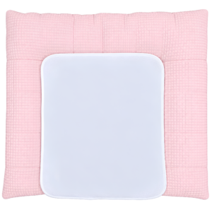 Wickelauflage 70x75 cm Waffelpique rosa
