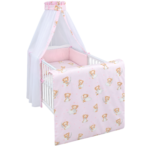 Bettset 4-tlg Sternenbär rosa